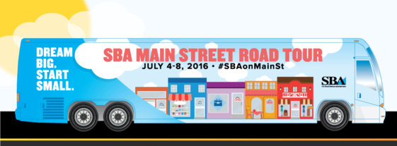 SBA will launch its first Main Street Road Tour to elevate the discussion on the impact of main street small businesses across the nation